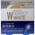 ＤＨＣ　薬用美白パーフェクトホワイト　パウダリーファンデーション　ナチュラルオークル０２　１０ｇ