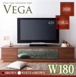 【送料無料】フロアタイプテレビボード【VEGA】ベガ w180(40505084)【代引不可】