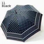 新作！雨傘★雨晴兼用 水玉ハイピングジャンプ傘　UV99%カット