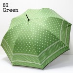 新作！雨傘★雨晴兼用 水玉ハイピングジャンプ傘　UV99%カット
