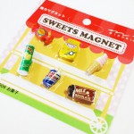 6種類のお菓子マグネット