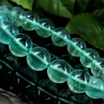 グリーンフローライトA 天然石ブレスレット 12ｍｍ