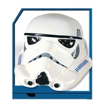 【コスプレ】 RUBIE'S （ルービーズ） 2868 スターウォーズ Deluxe adult vinyl masks Stormtrooper（マスク）