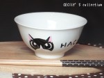 オーダー猫茶碗顔デザイン【名入れ】選べるカラー