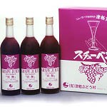 【無添加スチューベンスジュース】「完熟」【720ml×3本】(化粧箱入）