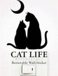 CAT LIFE ウォールステッカー カップル