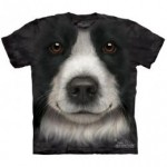 ビッグフェイス プリントTシャツ Border Collie(ボーダーコリー)