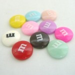スイーツデコパーツ M&Mチョコ 10色100個セット