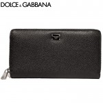 【送料無料】DOLCE&GABBANA ラウンドファスナー長財布 BP1672 A1001 80999