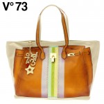 V73（ヴィー・セッタンタトレ） BANDES RAFIA BAG 147311 ORANGE