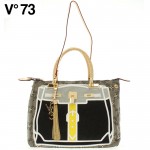 【送料無料】V73（ヴィー・セッタンタトレ） K-PATCH BAG 147306 WHT-YELLOW