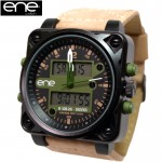 ENE WATCH ビッグフェイス腕時計 DRIVER2G COLLECTION 655008108