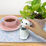 ねこのシュガーポット シロ