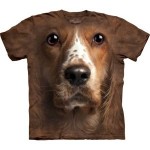 ビッグフェイス プリントTシャツ Cocker Spaniel(コッカースパニエル)