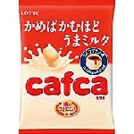 ロッテ　カフカ袋　ミルクプリン味６３ｇ