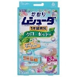 エステー かおりムシューダ 1年間有効　クローゼット用　マイルドソープの香り 3個入