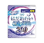 ソフィ　はだおもい　極うすスリム２９０　多い日の夜用　羽つき　２９ｃｍ　１５個入