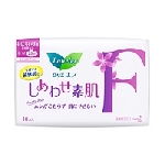 花王 ロリエ エフ しあわせ素肌 ふわふわスリム 特に多い昼用 羽つき ［18コ入］