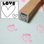 ぷちスタンプ【LOVE ハート】[ps-12] 