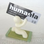 humania　ヒューマニア　白刃取り失敗カードスタンド