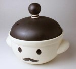 おもしろ土鍋！常滑焼 鍋奉行 （6号）