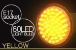 E-17規格 LED 60灯電球 全５色 ［１０点］