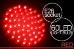 E-26規格 LED 60灯電球 全５色 ［１０点］