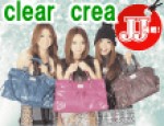 JJ掲載!! 大人バッグ★ Clear Crea