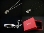 【送料無料・代引手数料無料】 Cartier カルティエ ダブルCキーチェーン T1220148