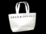 雑誌で紹介されて大注目のエコバック　DEAN＆DELUCA ペーパーストロートートバッグ ホワイト L