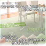 防音を超える遮音!防菌・防臭・防災機能付き衝撃音吸収カーペット【Laputa】ラピュタ