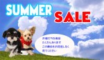 SUMMER SALE開催中