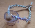 イルカの耳骨を使ったヘンプアクセサリー☆